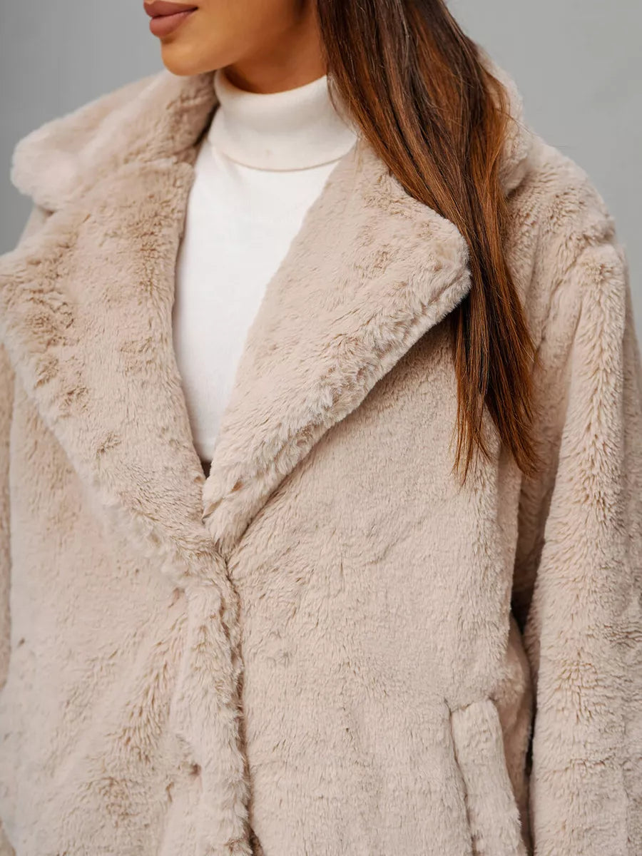 Women's brown coat Klara