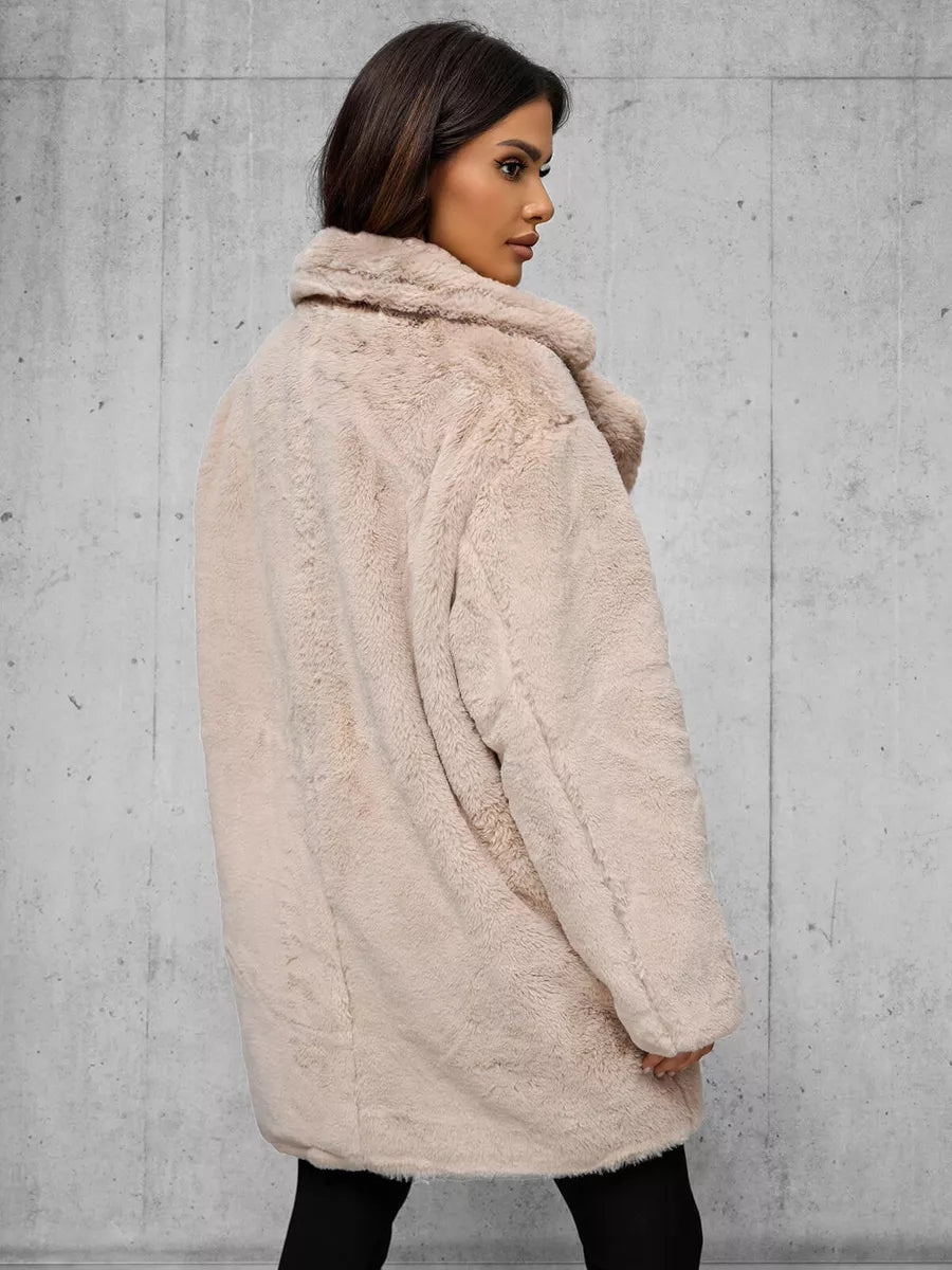 Women's brown coat Klara