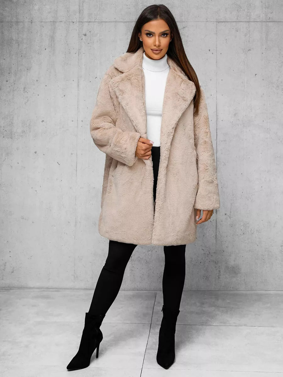 Women's brown coat Klara