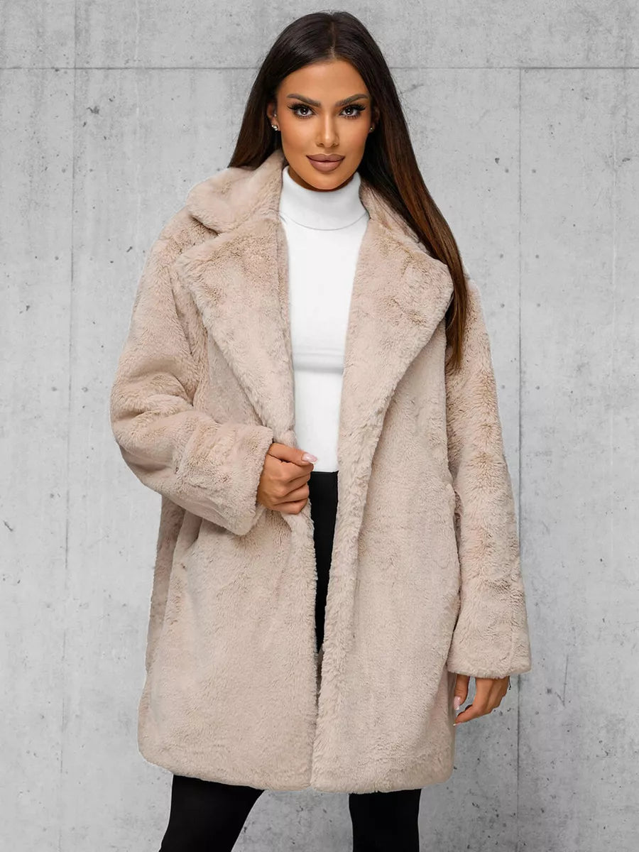 Women's brown coat Klara