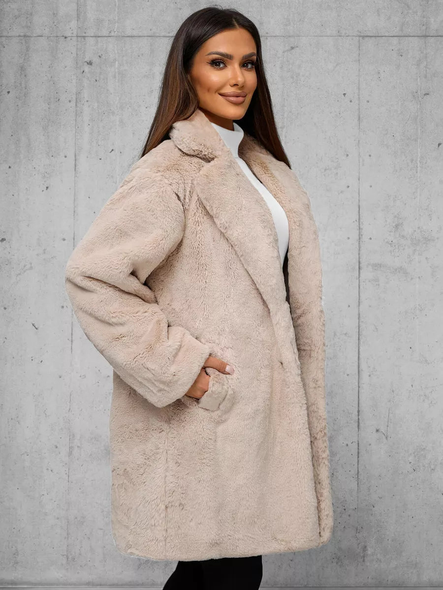 Women's brown coat Klara