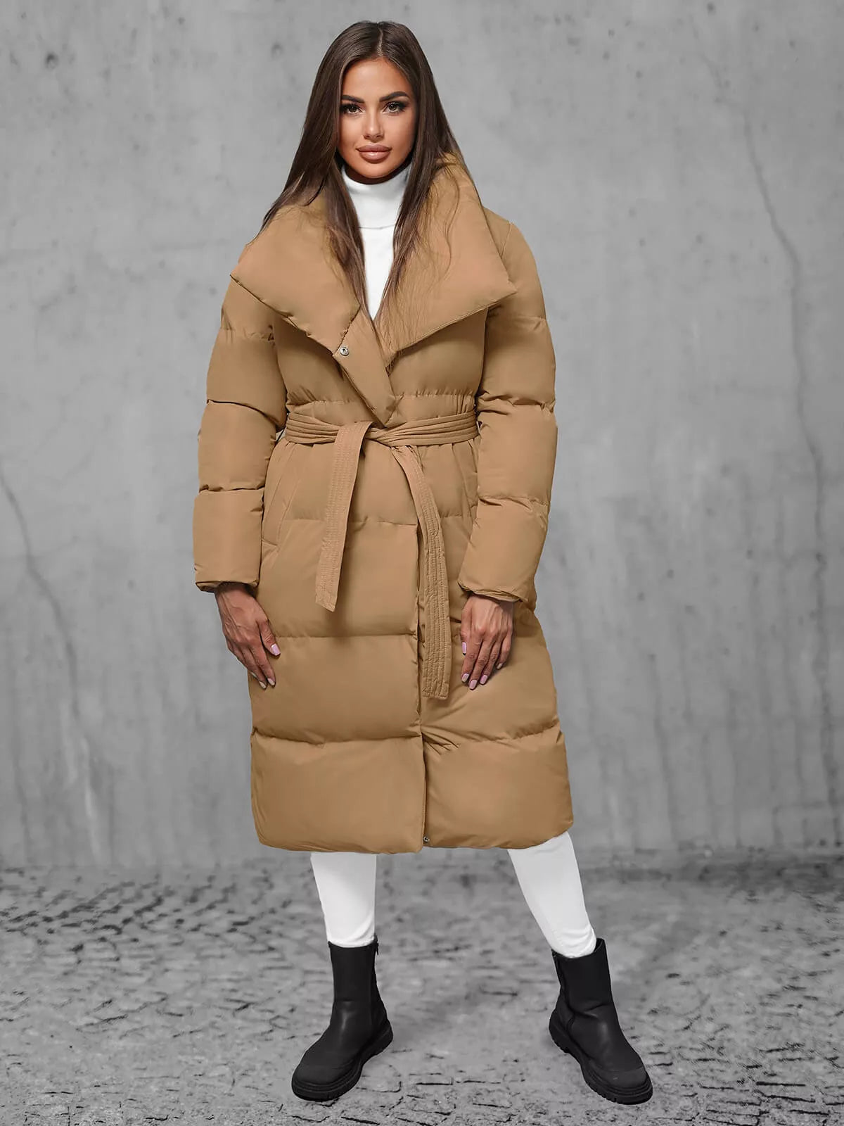 Women's brown coat Korper