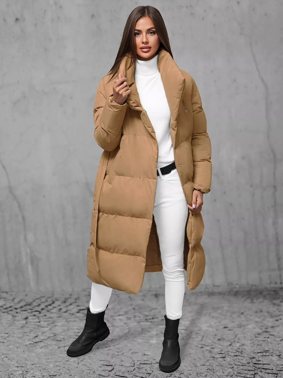 Women's brown coat Korper