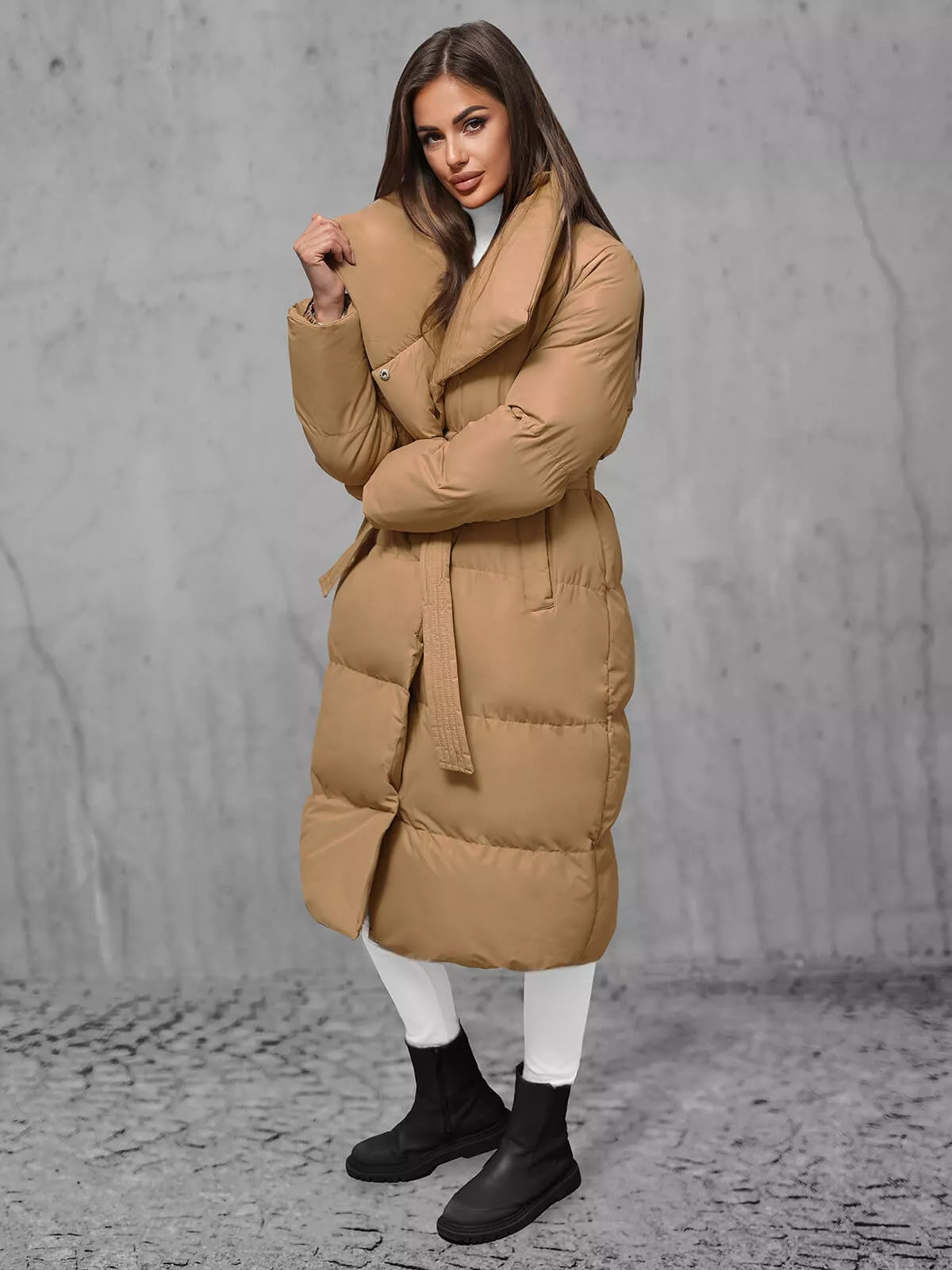 Women's brown coat Korper
