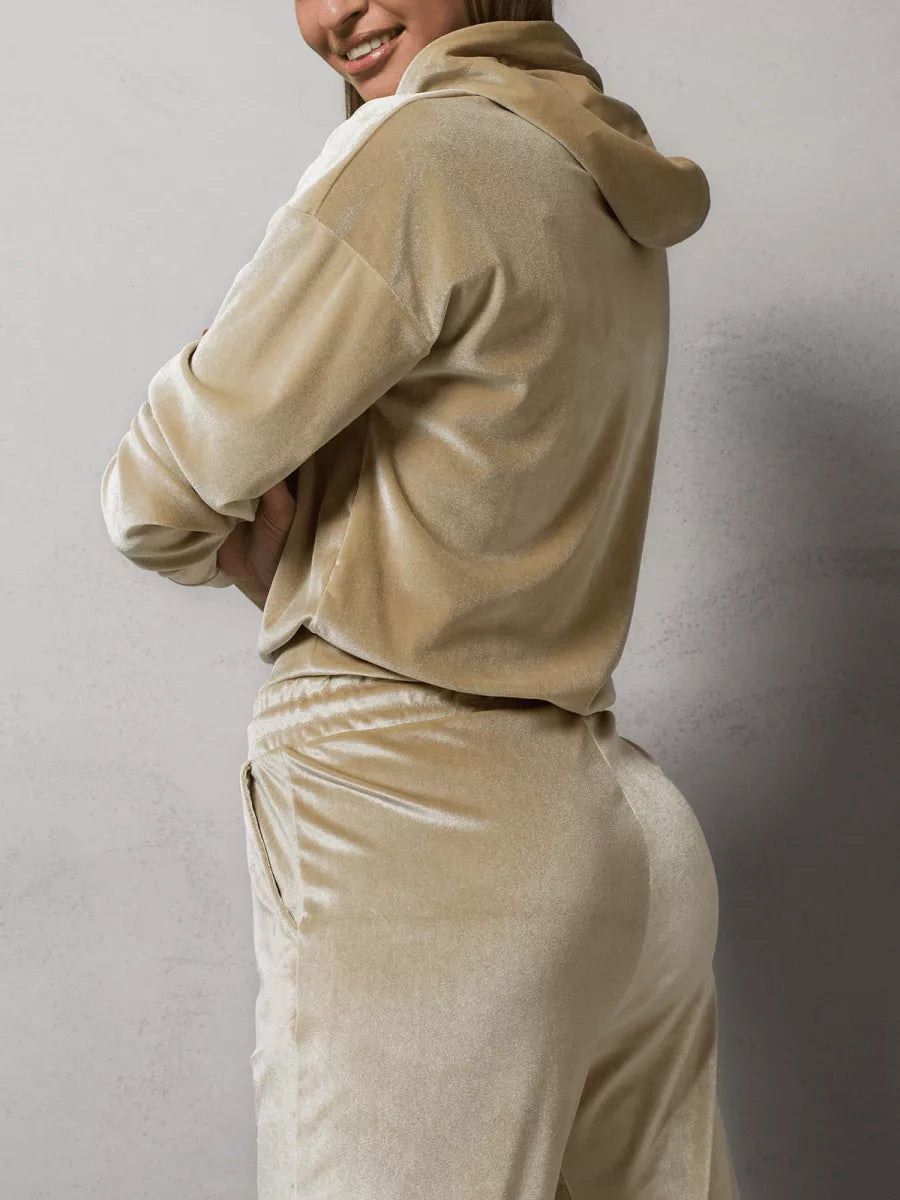 Brown women's sportswear set Gabi