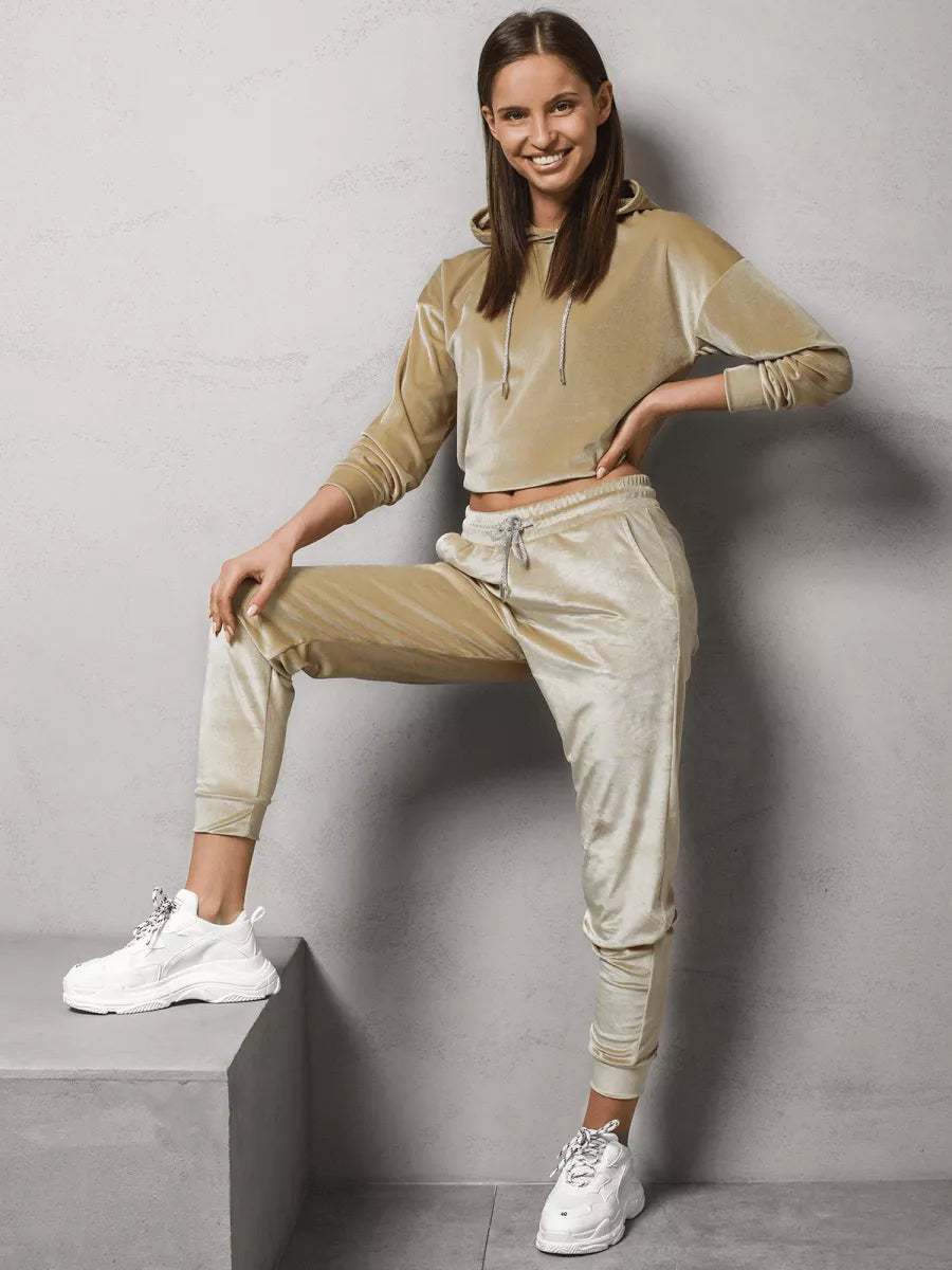 Brown women's sportswear set Gabi