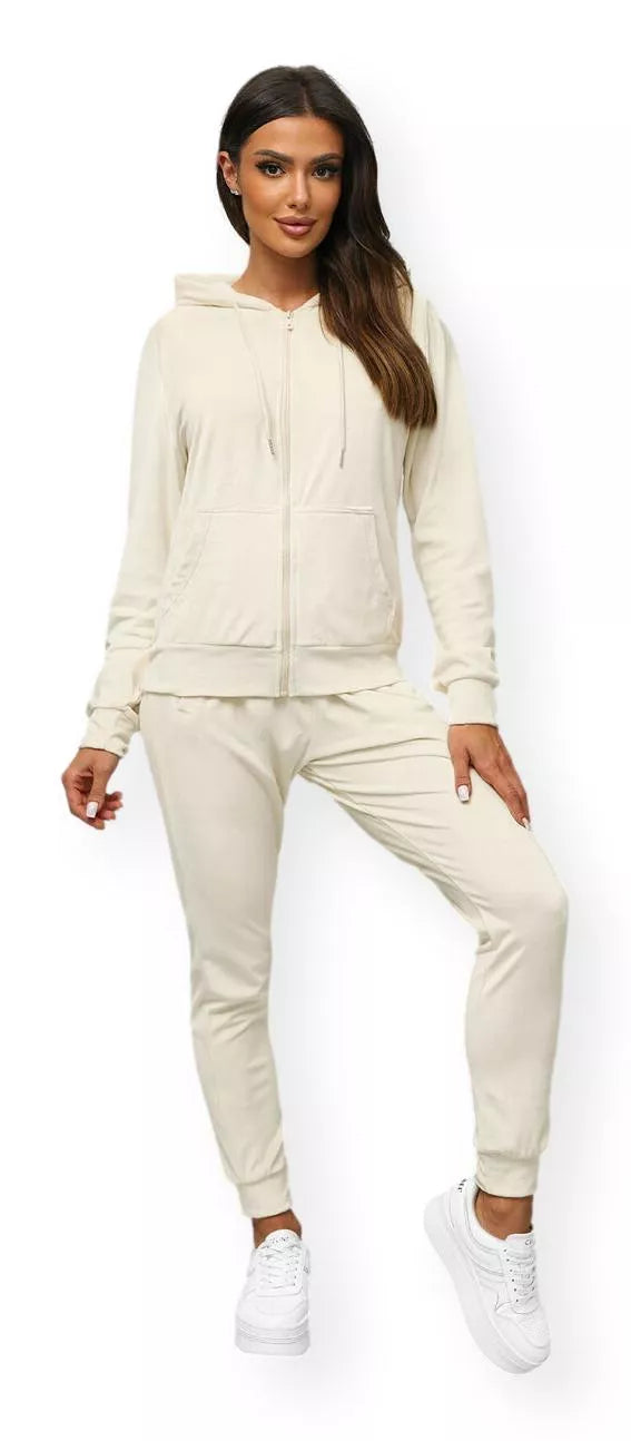 Women's brownish velour set Softi