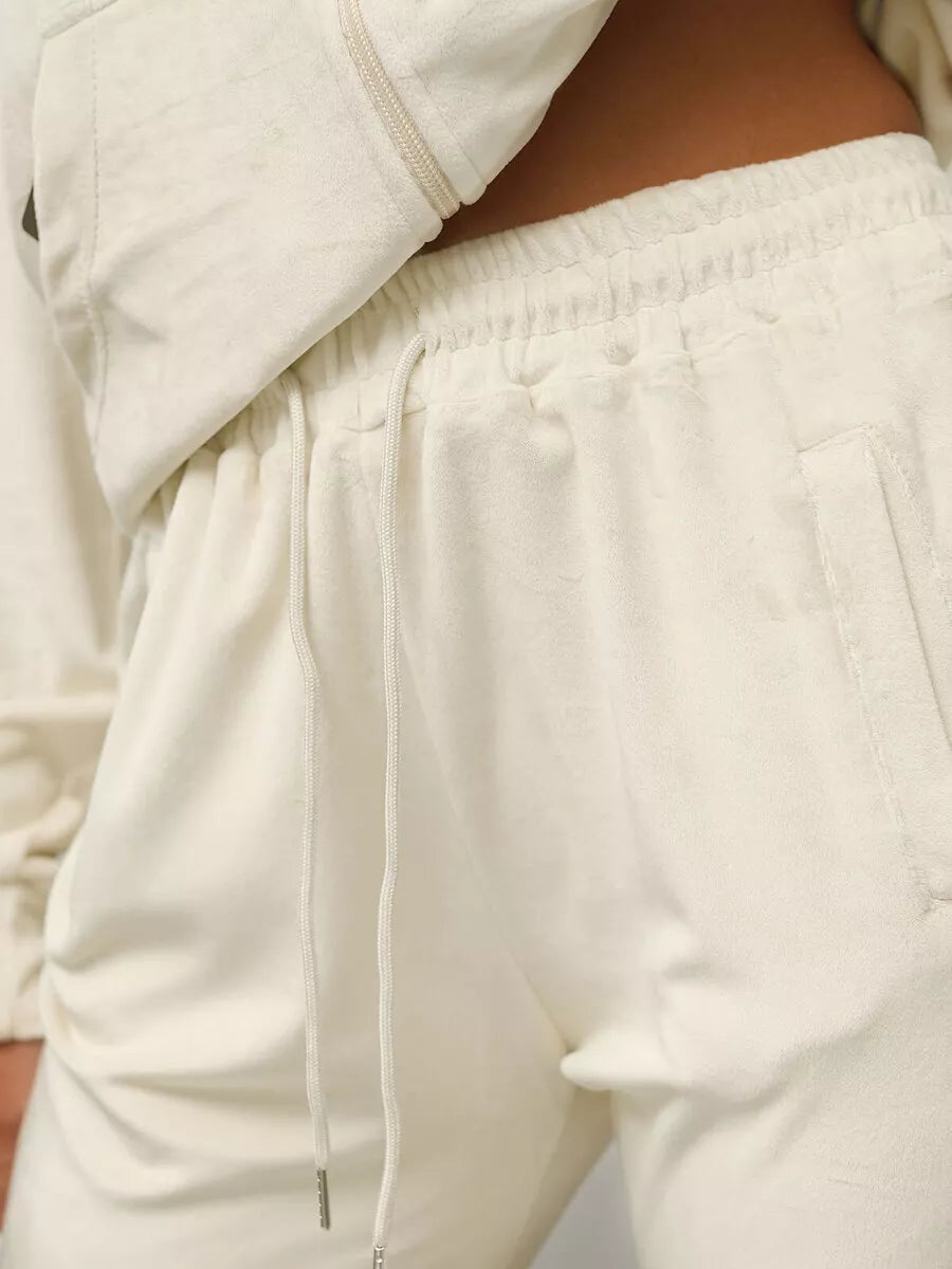 Women's brownish velour set Softi