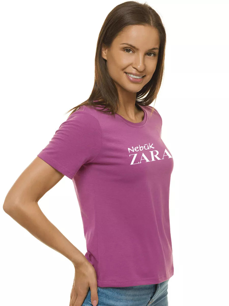 Women's lilac T-shirt Zaraza