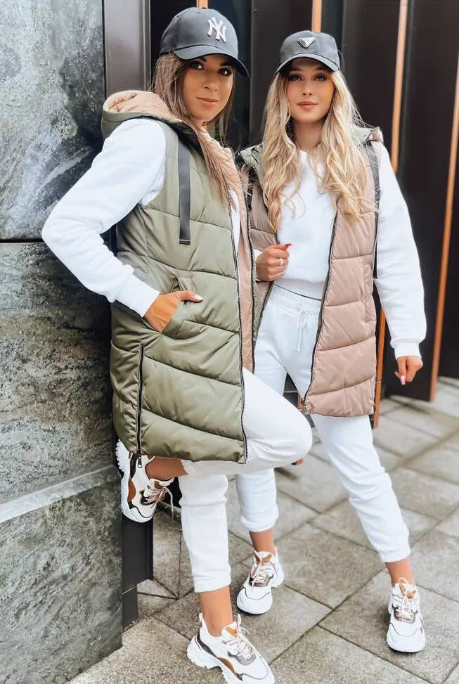 Women's reversible vest Odivo