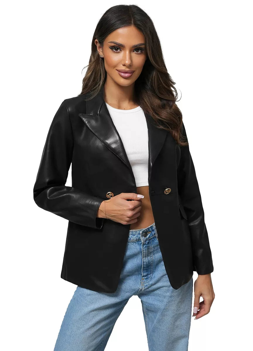 Women's eco-leather jacket Rocky