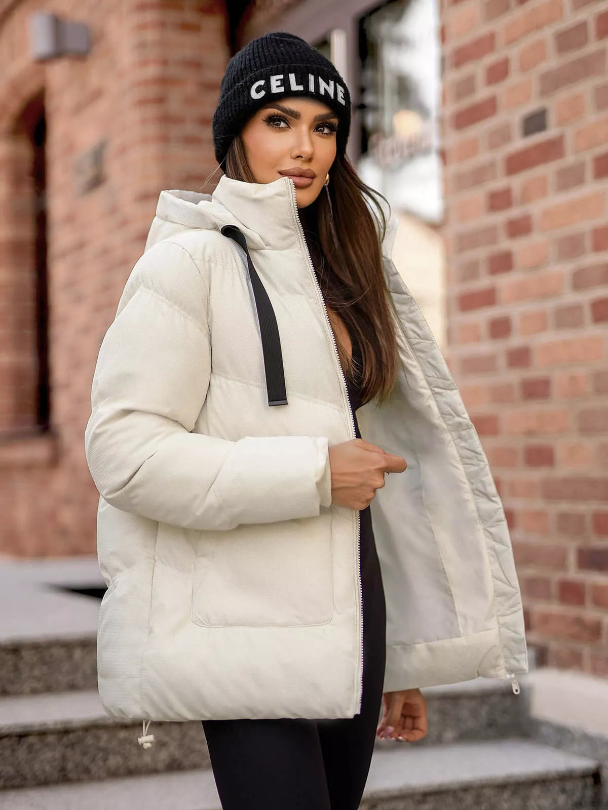 Women's brown jacket Emerit