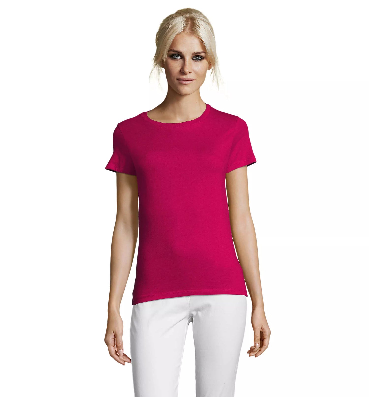 Women's fuchsia pink T-shirt Regent Women