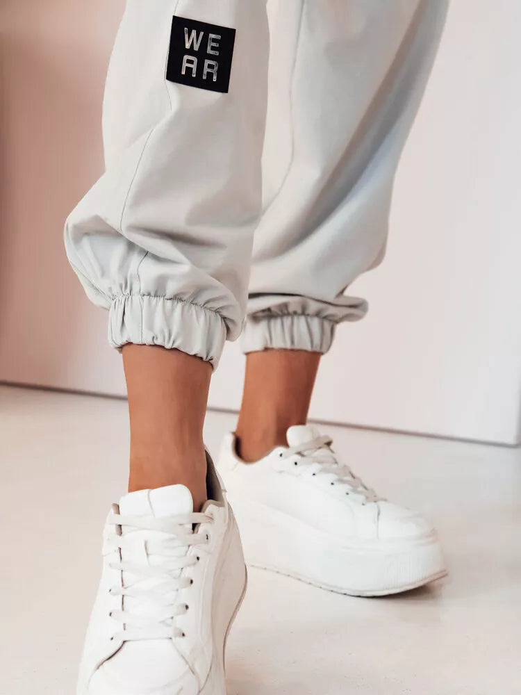 Women's light gray suit set Holty