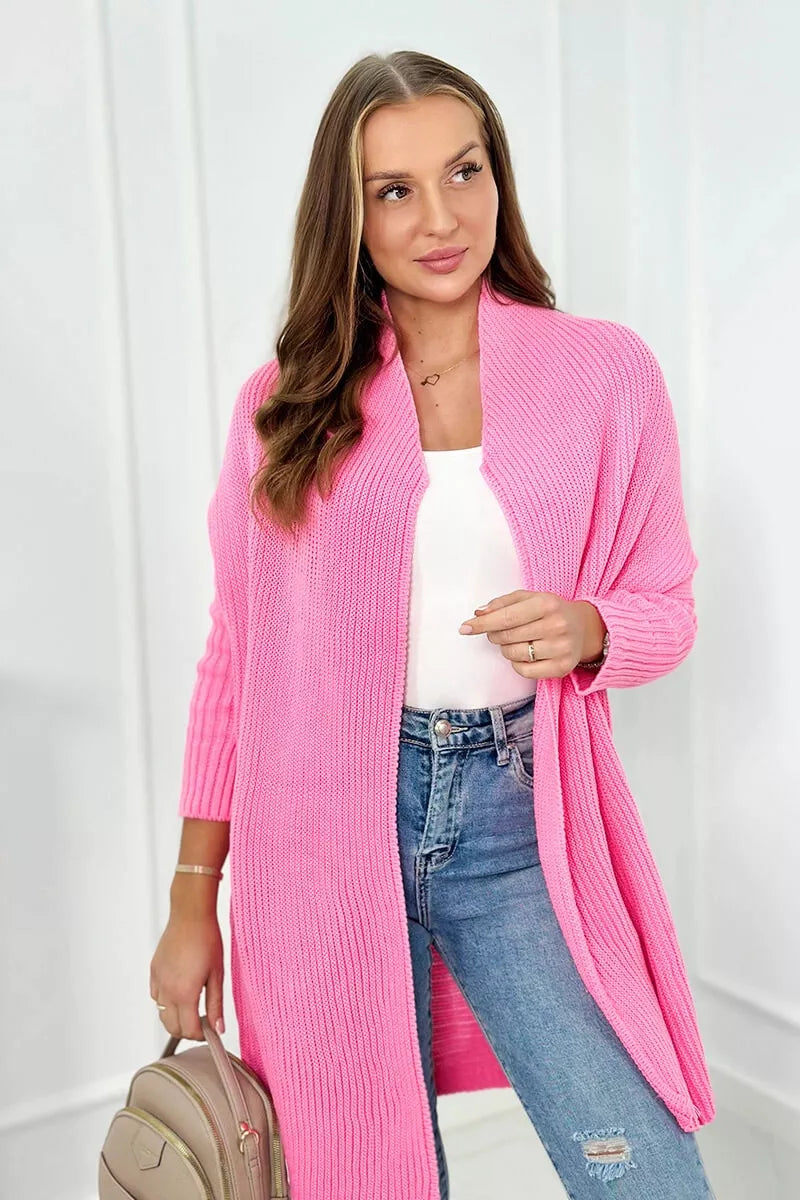 Women's light pink cardigan Nave