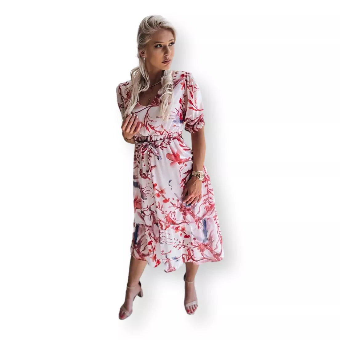 Women's light pink dress Selia