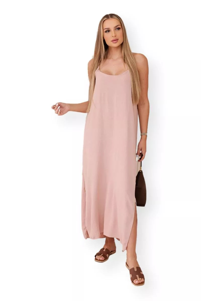 Women's light pink dress Serena