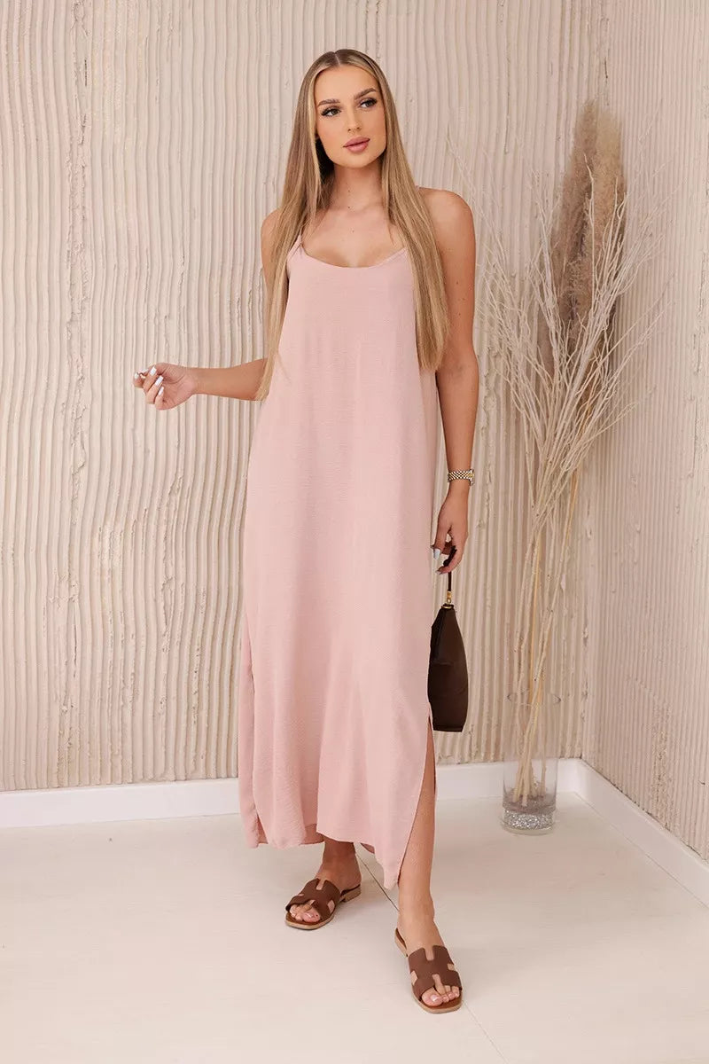 Women's light pink dress Serena