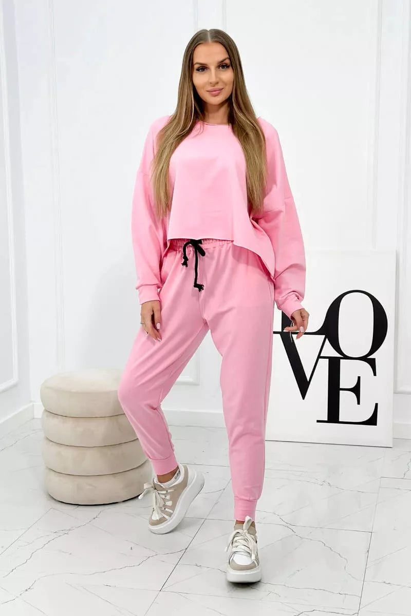 Women's light pink set Evoli