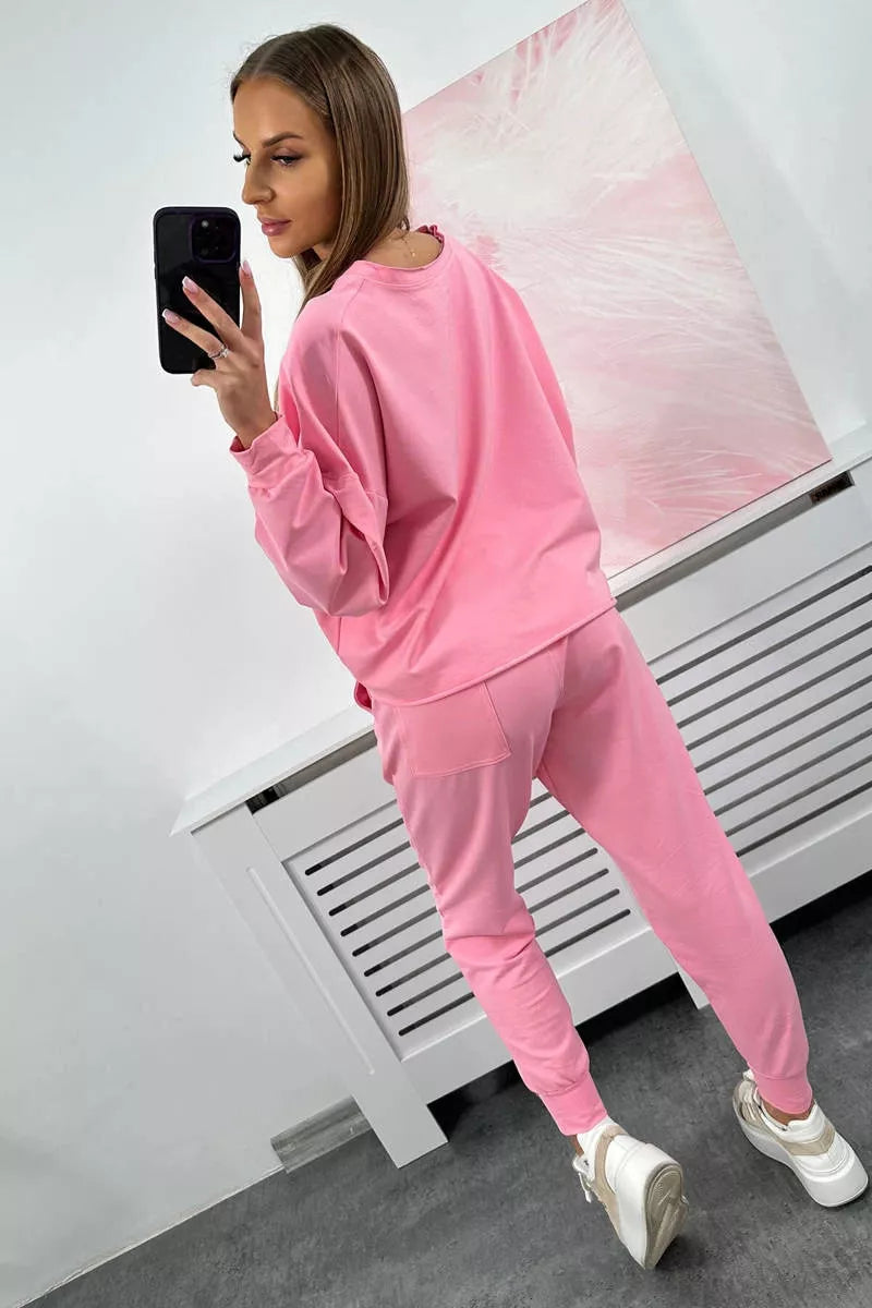 Women's light pink set Evoli