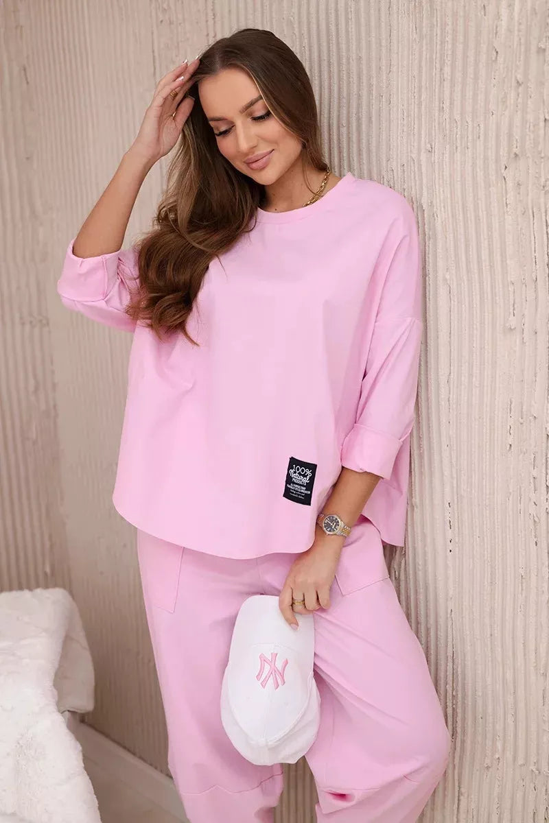 Women's light pink set Soren