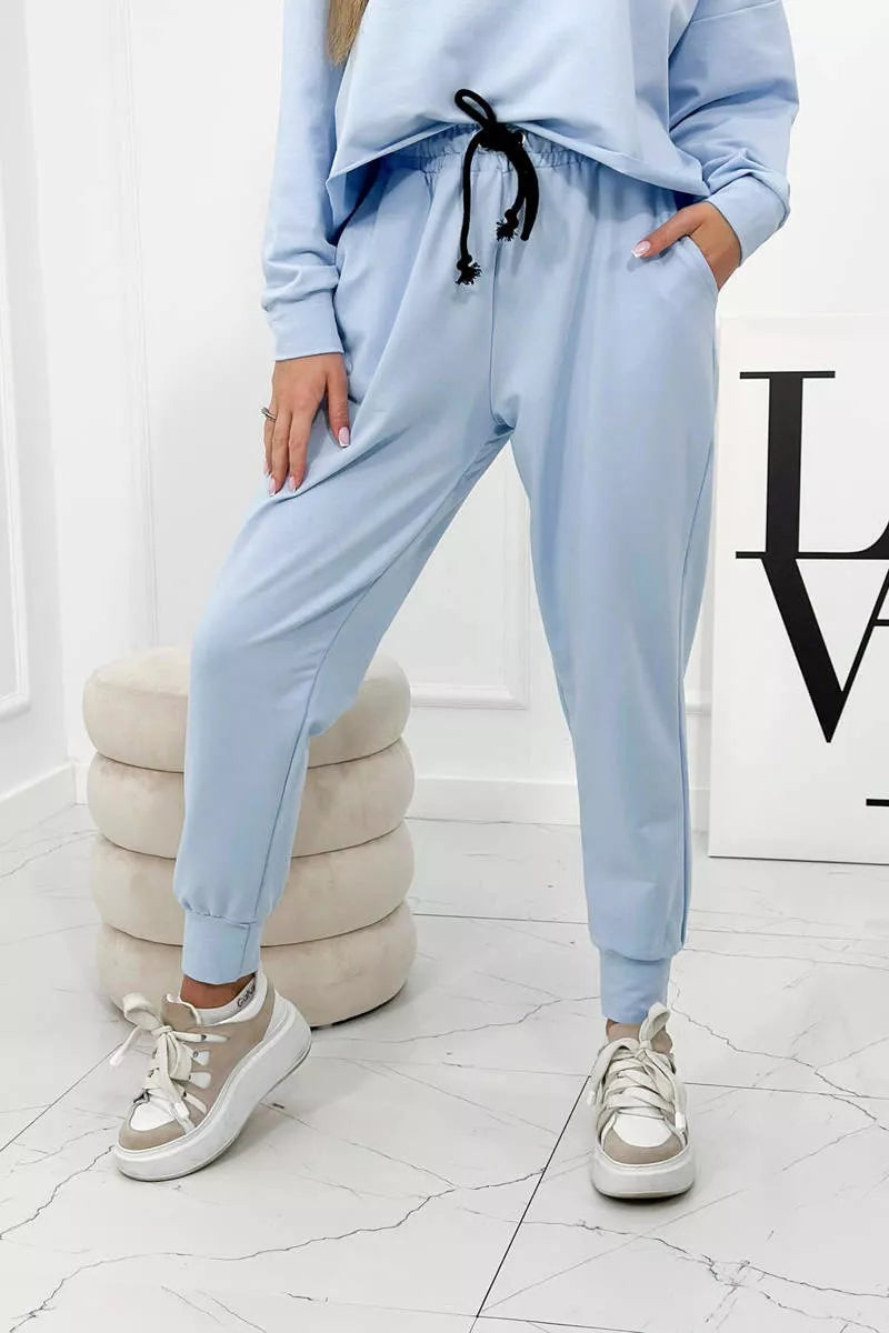 Women's light blue suit Evoli