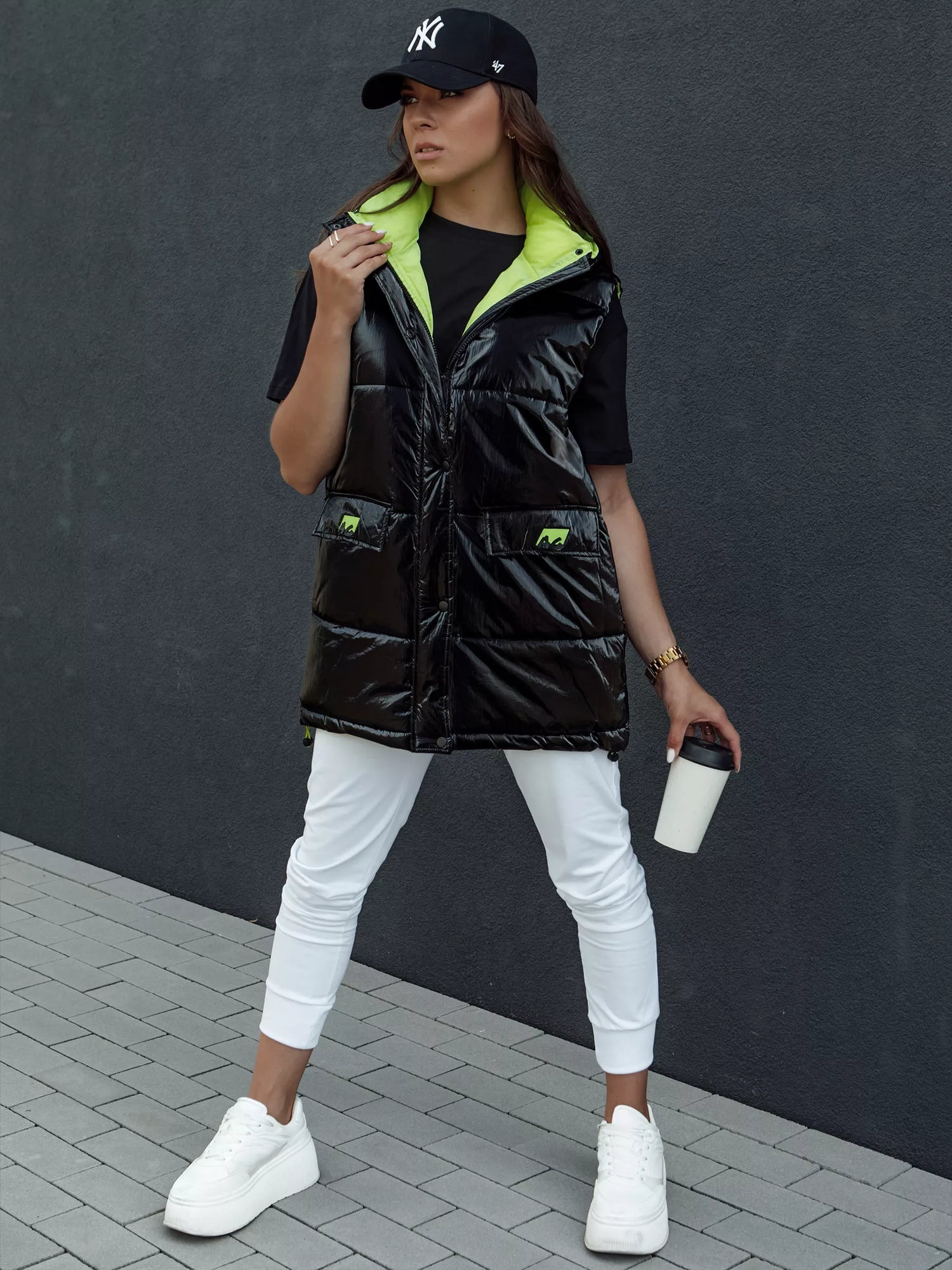 Women's long vest Nova