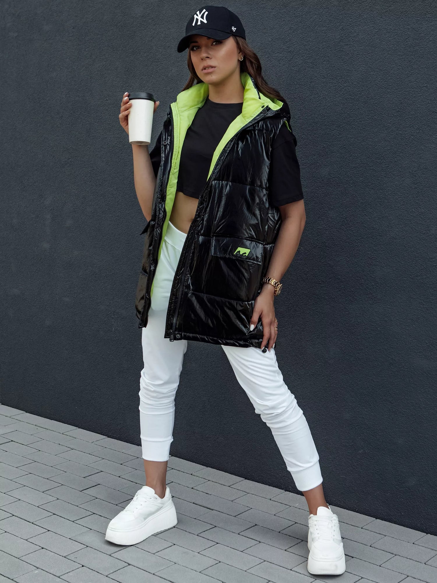 Women's long vest Nova