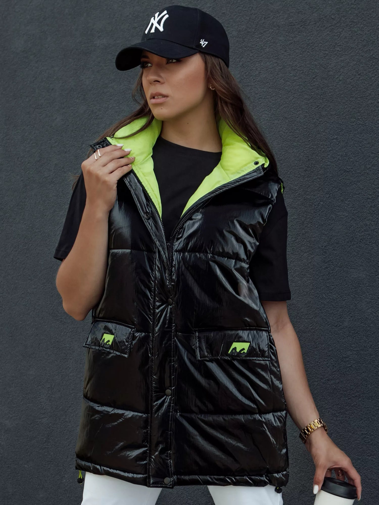 Women's long vest Nova