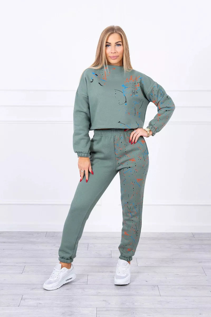 Women's khaki-colored Splash set.