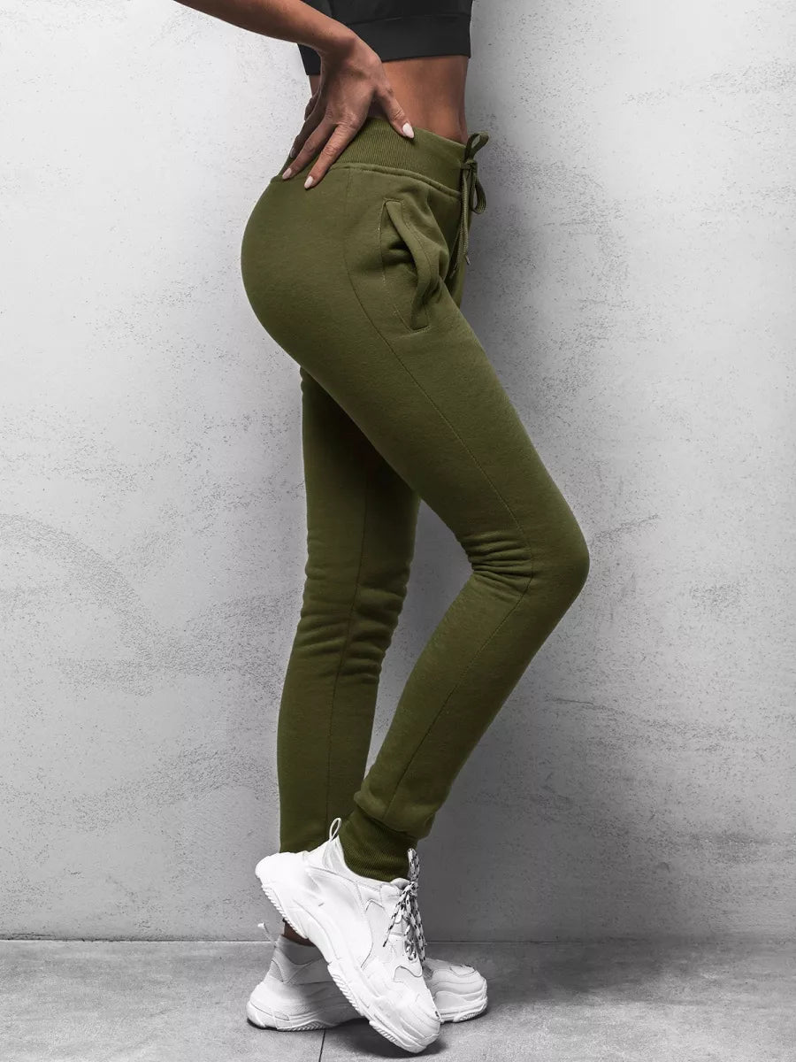 Women's khaki casual pants Flor