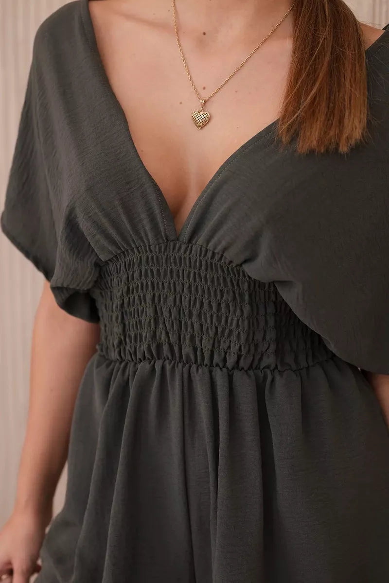 Divine women's khaki jumpsuit