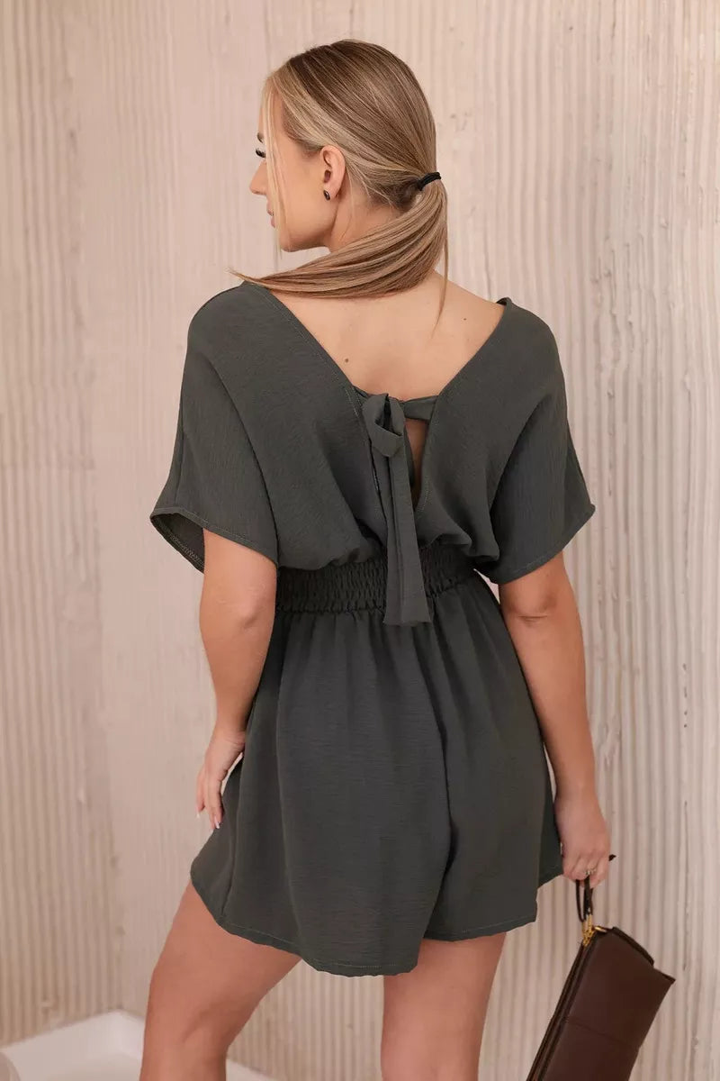 Divine women's khaki jumpsuit