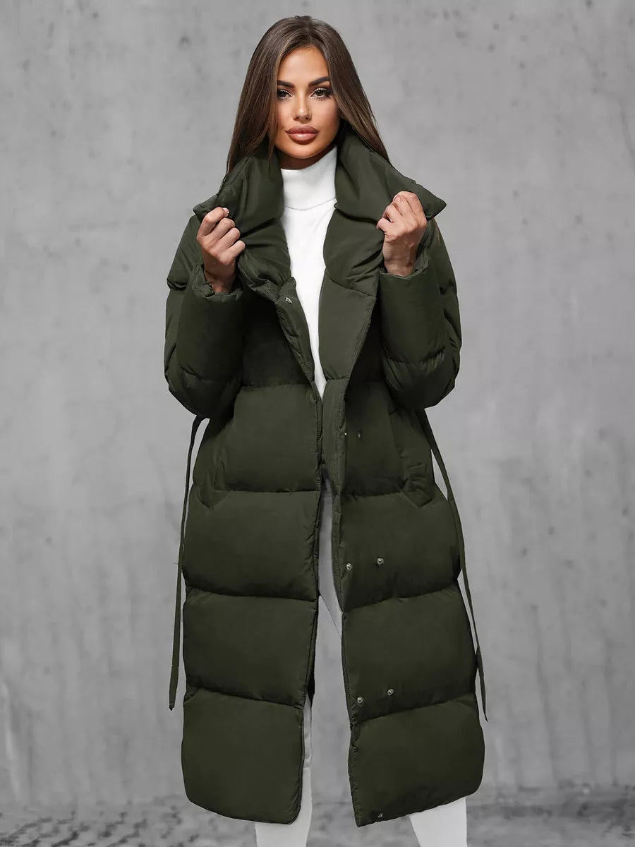 Women's khaki coat Korper