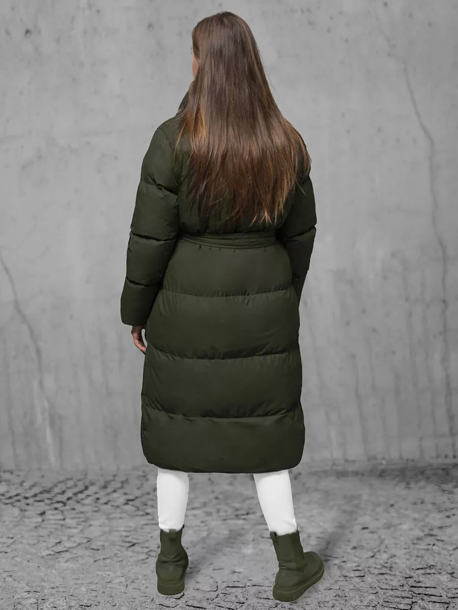 Women's khaki coat Korper