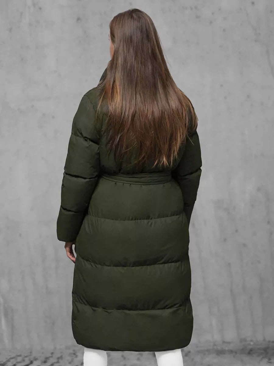 Women's khaki coat Korper