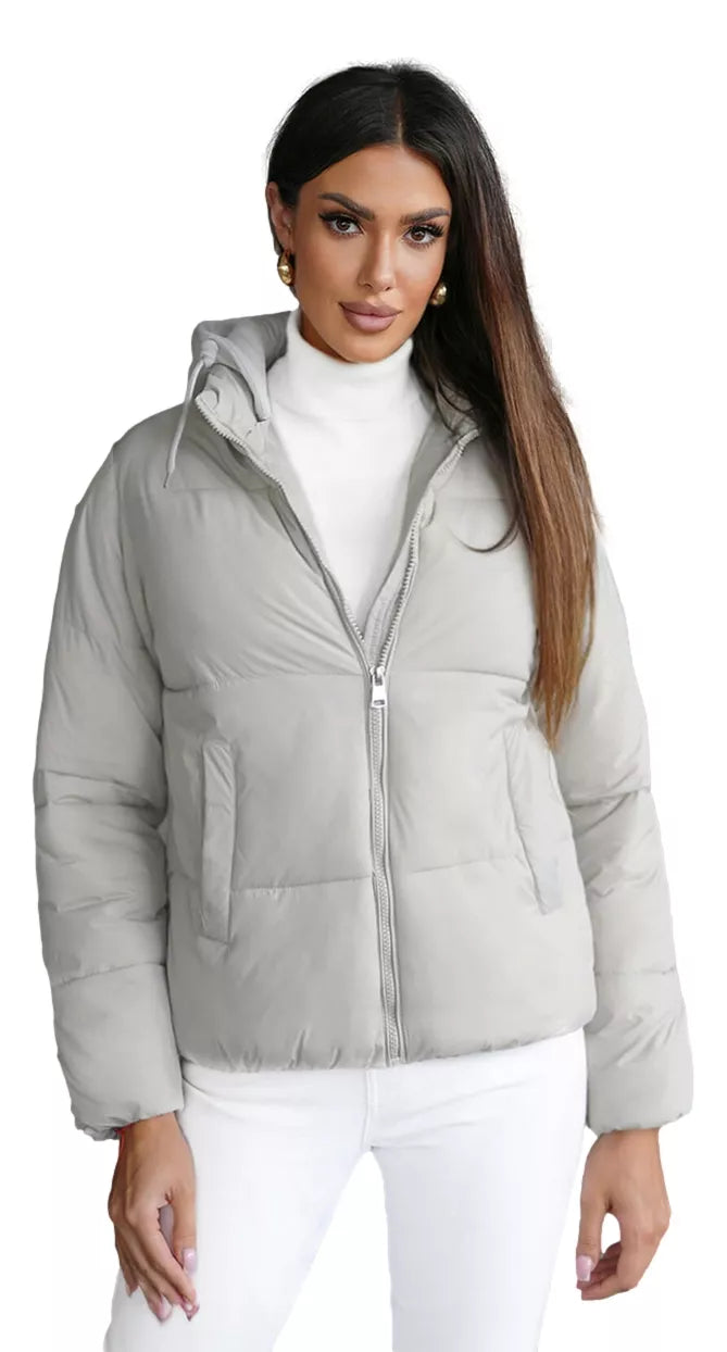 Women's gray jacket Beni
