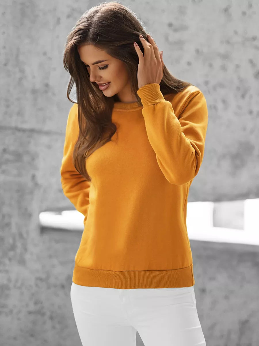 Women's caramel sweater Kober