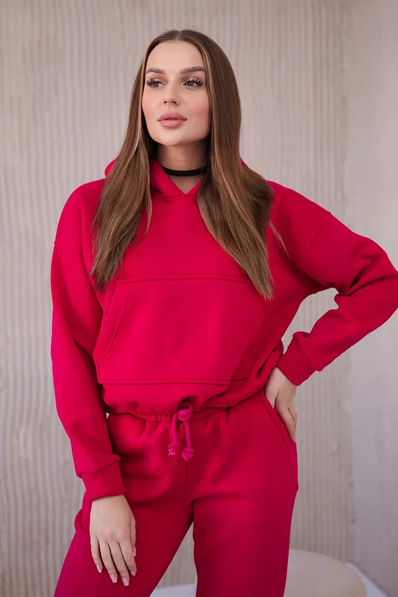 Women's fuchsia-colored set Soni