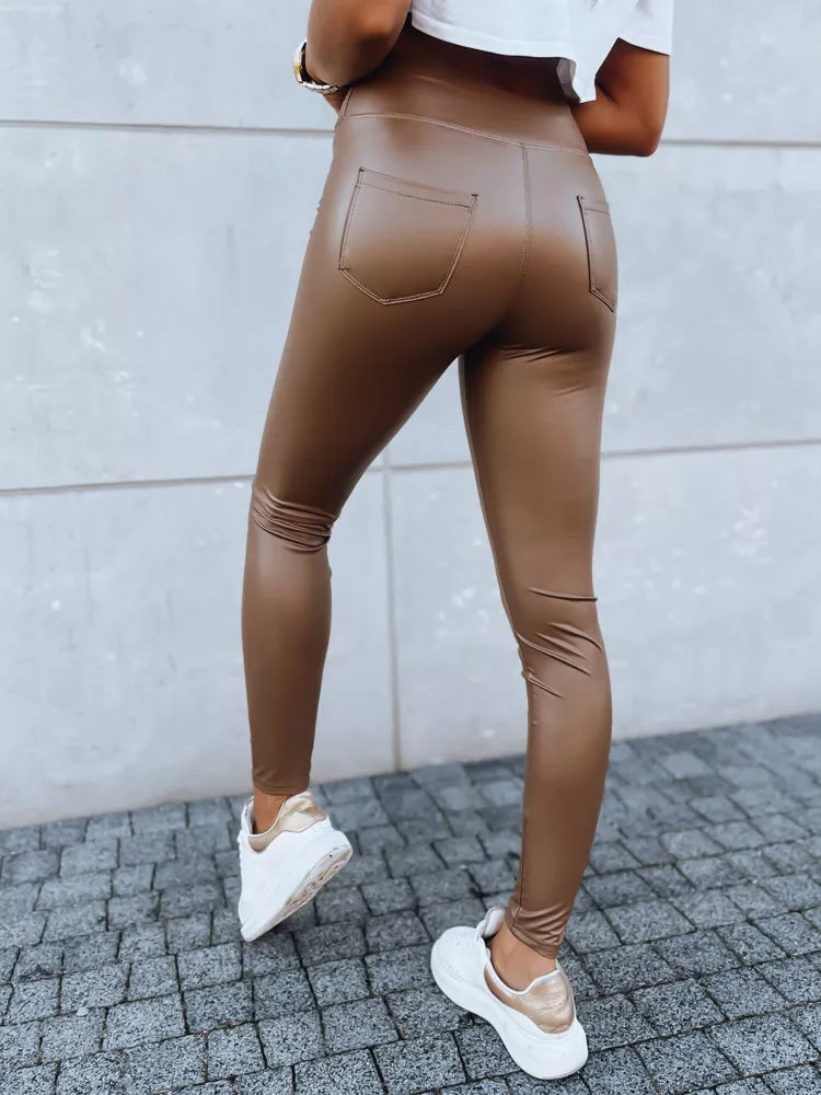 Women's leggings brown Firt