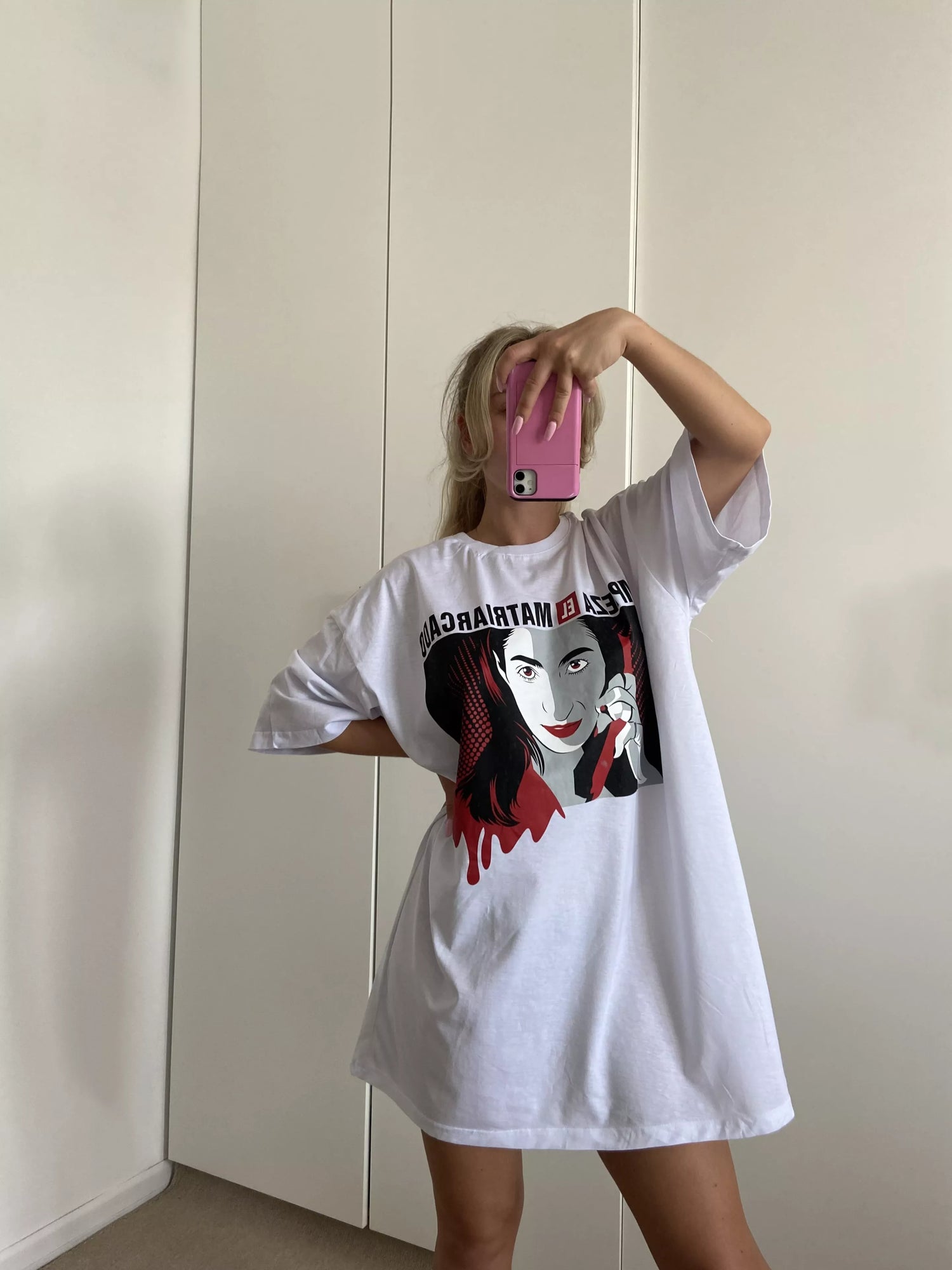 Women's oversized white T-shirt Nairobi