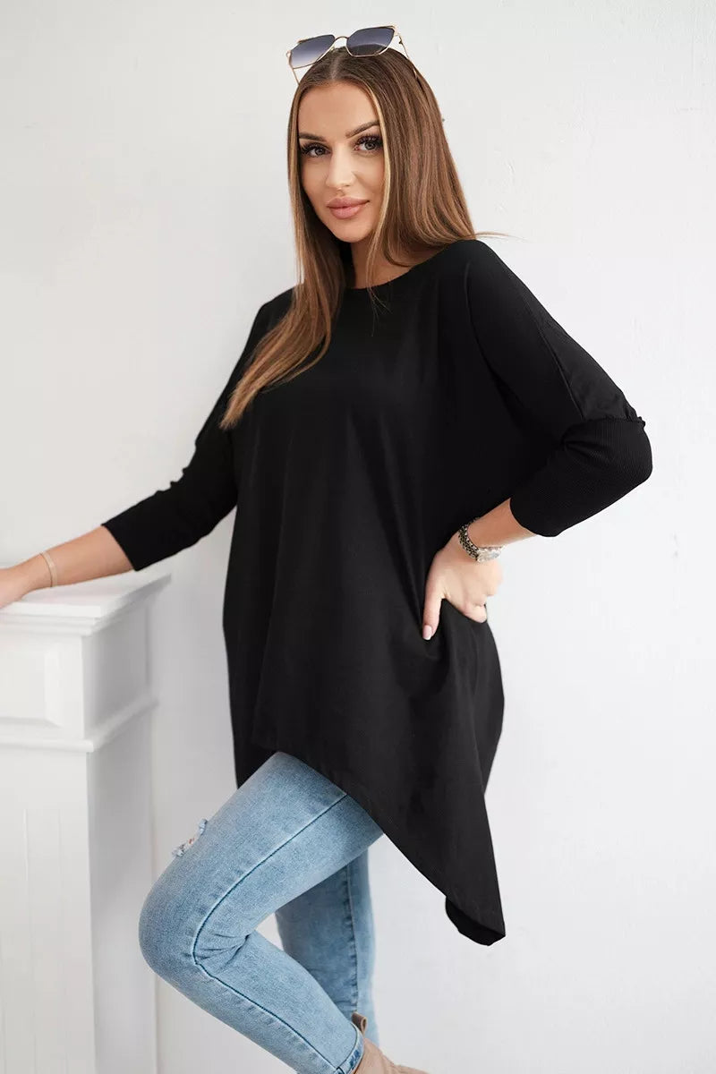 Women's black blouse Rosit