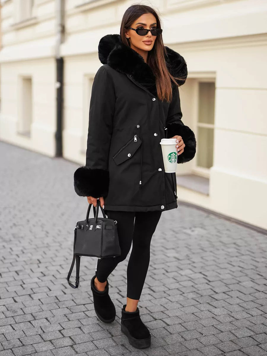 Women's black jacket Gibon