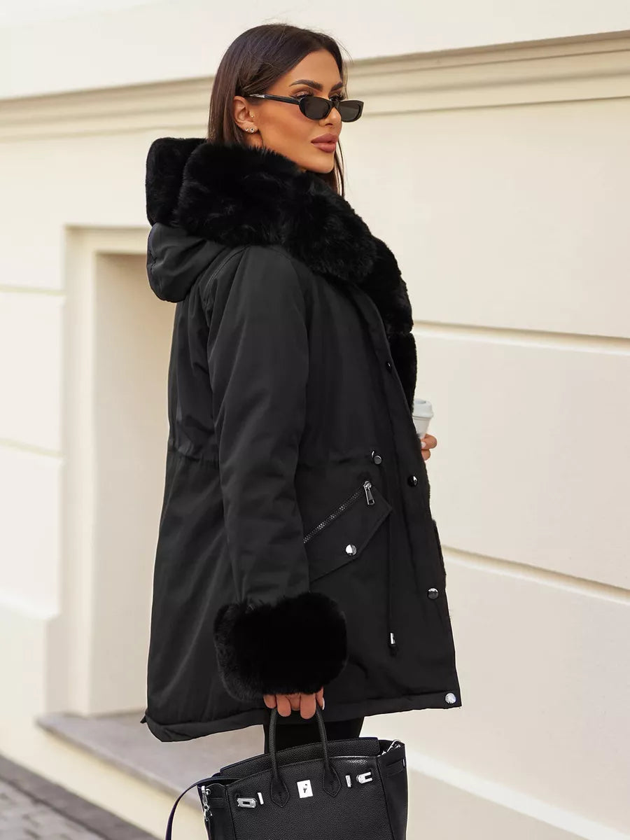 Women's black jacket Gibon