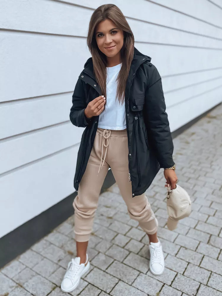 Women's black jacket Golir