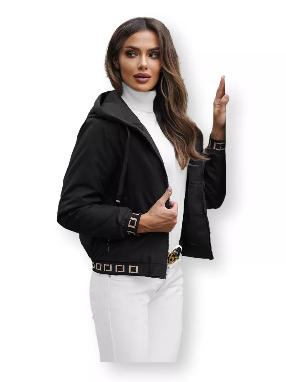 Women's black jacket Ital