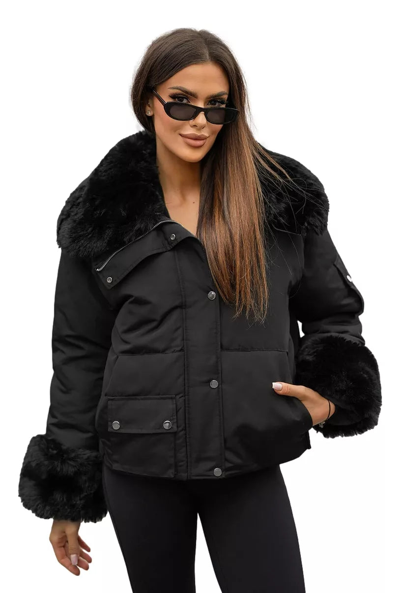 Women's black jacket Lara
