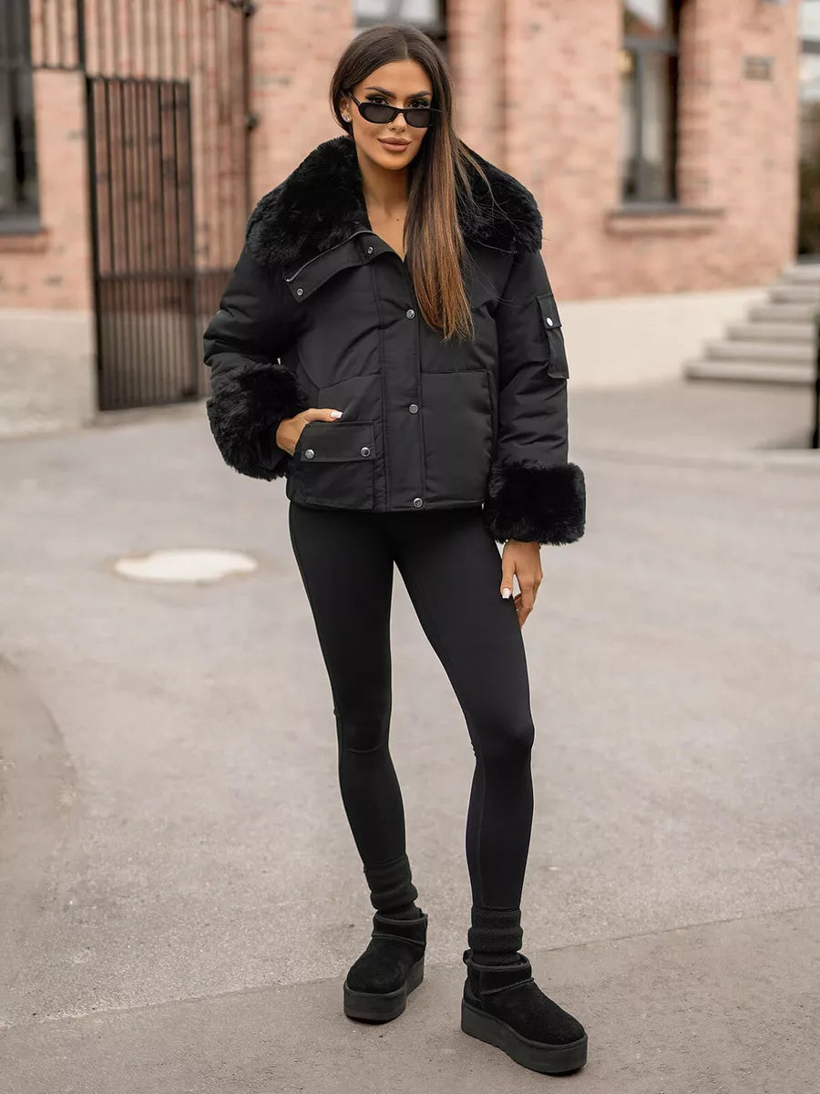 Women's black jacket Lara