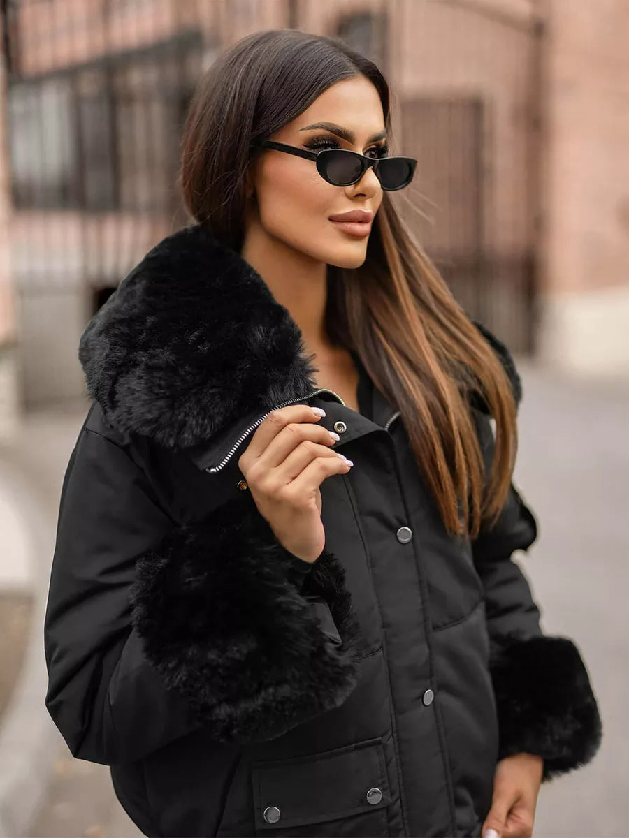 Women's black jacket Lara