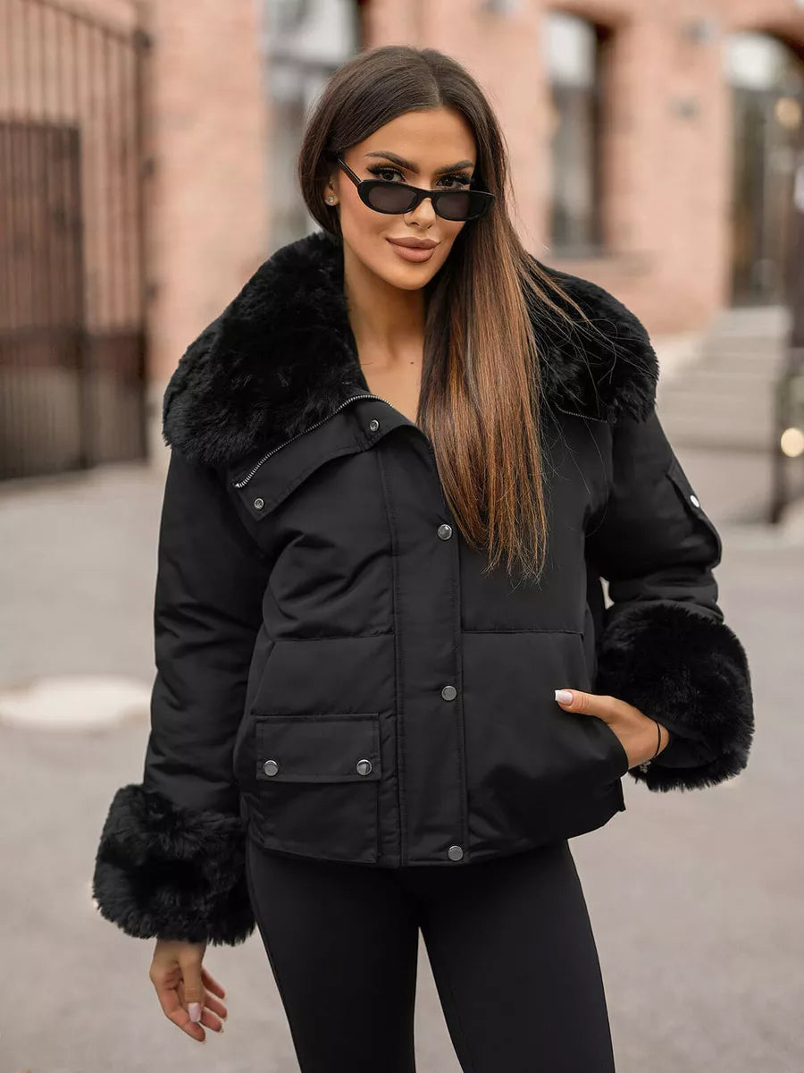 Women's black jacket Lara